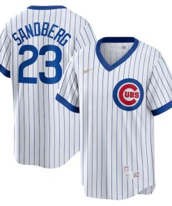 Ryne Sandberg Chicago Cubs Nike Home Cooperstown Collection Player Jersey - White