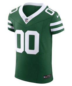 Alternative view of New York Jets Nike Vapor F.U.S.E. Elite Custom Jersey - Legacy Green