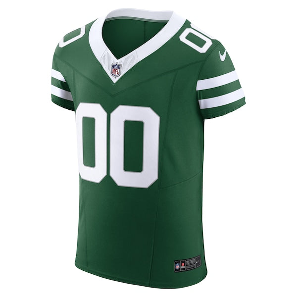 New York Jets Nike Vapor F.U.S.E. Elite Custom Jersey - Legacy Green - Image 2