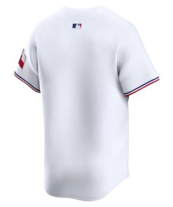 Alternative view of Texas Rangers Nike Home Limited Jersey - White