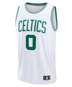 Alternative view of Jayson Tatum Boston Celtics  Youth Fast Break Replica Player Jersey - Association Edition - White