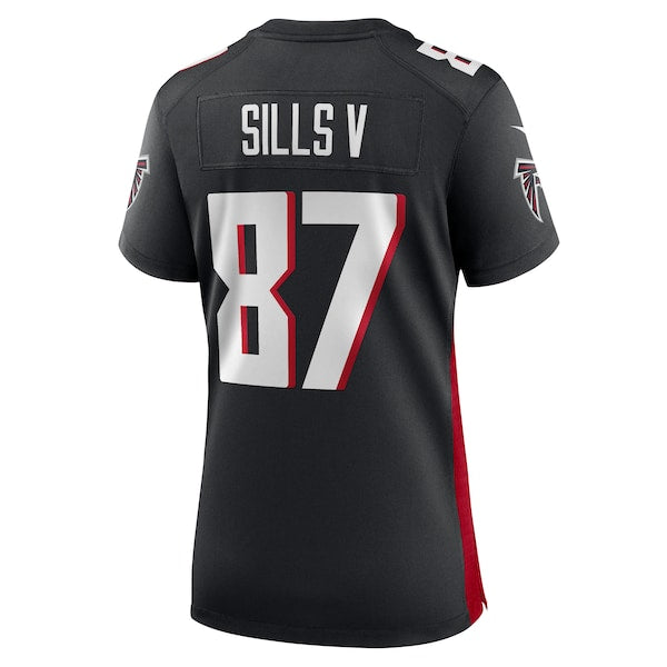 David Sills V Atlanta Falcons Nike Women's Team Game Jersey - Black - Image 3