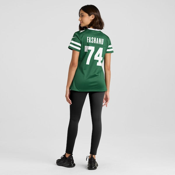 Olu Fashanu New York Jets Nike Women's Team Game Jersey - Legacy Green - Image 3