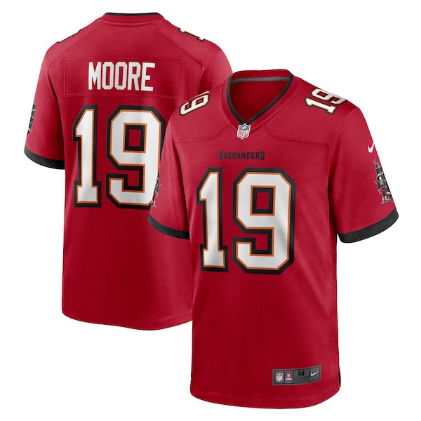 David Moore Tampa Bay Buccaneers Nike Game Jersey - Red