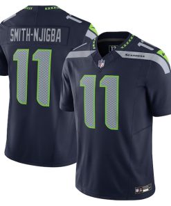Jaxon Smith-Njigba Seattle Seahawks Nike Vapor F.U.S.E. Limited Jersey - Navy