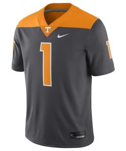 Alternative view of #1 Tennessee Volunteers Nike Alternate Game Jersey - Anthracite