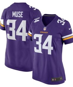 Nick Muse Minnesota Vikings Nike Women's Home Game Player Jersey - Purple