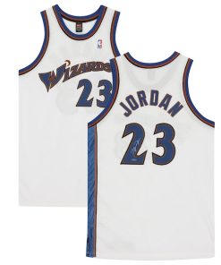 Michael Jordan Washington Wizards Authentic Autographed White Nike Jersey