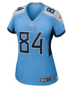 Alternative view of Gunnar Helm Tennessee Titans Nike Women's Team Game Jersey -  Light Blue