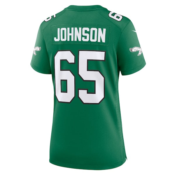 Lane Johnson Philadelphia Eagles Nike Women's Alternate Game Jersey - Kelly Green - Image 3