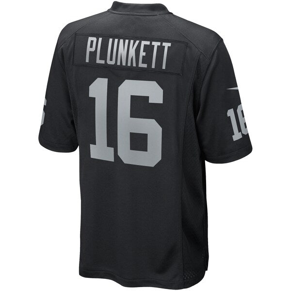 Jim Plunkett Las Vegas Raiders Nike Game Retired Player Jersey - Black - Image 3