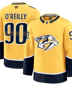 Ryan O'Reilly Nashville Predators  Home Premium Jersey - Yellow