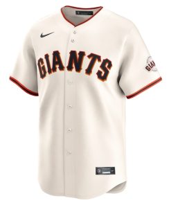 Alternative view of Joey Bart San Francisco Giants Nike Home Limited Player Jersey - Cream