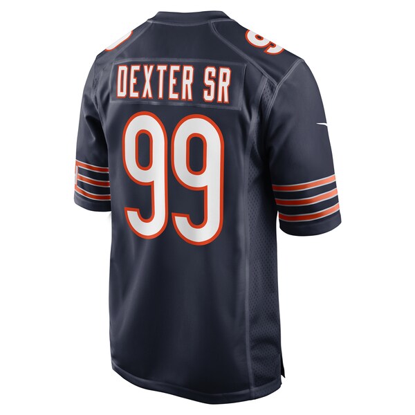 Gervon Dexter Sr. Chicago Bears Nike Game Jersey - Navy - Image 3
