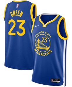 Alternative view of Draymond Green Golden State Warriors Nike Unisex Swingman Jersey - Icon Edition - Royal/White