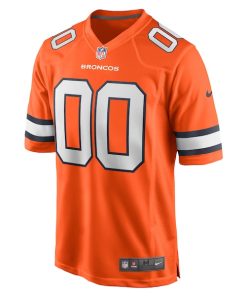 Alternative view of Denver Broncos Nike Alternate Custom Game Jersey - Orange