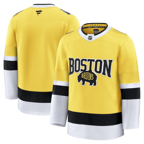 Boston Bruins 2026 NHL Stadium Series Premium Jersey - Gold