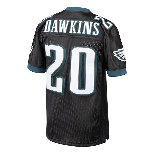 Brian Dawkins Philadelphia Eagles 2003 Authentic Throwback Retired Player Jersey - Black/White - Image 4