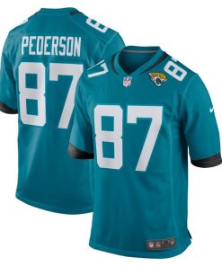 Josh Pederson Jacksonville Jaguars Nike Team Game Jersey -  Teal