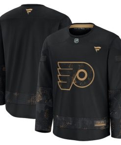 Philadelphia Flyers  2024 Military Appreciation Practice Jersey - Black