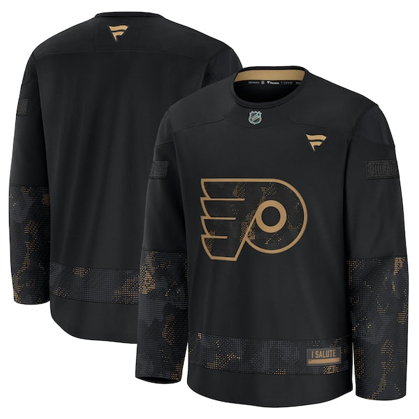 Philadelphia Flyers 2024 Military Appreciation Practice Jersey - Black