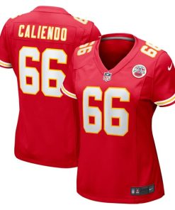 Mike Caliendo Kansas City Chiefs Nike Women's Game Player Jersey - Red