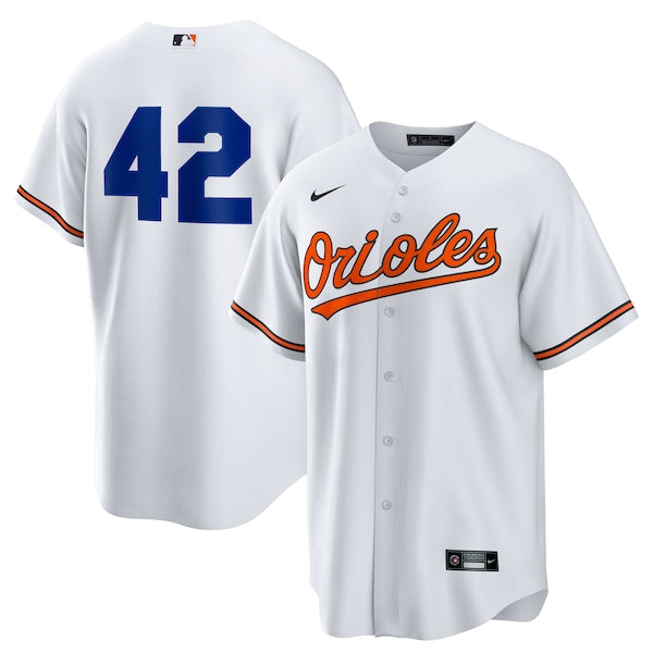 Baltimore Orioles Nike Home 2025 Jackie Robinson Day Replica Jersey - White