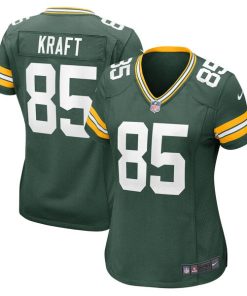 Alternative view of Tucker Kraft Green Bay Packers Nike Women's  Game Jersey -  Green