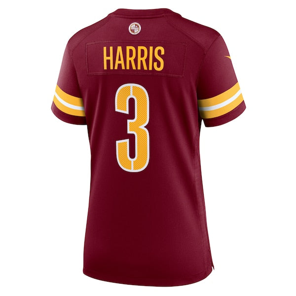 Will Harris Washington Commanders Nike Women's Team Game Jersey - Burgundy - Image 3