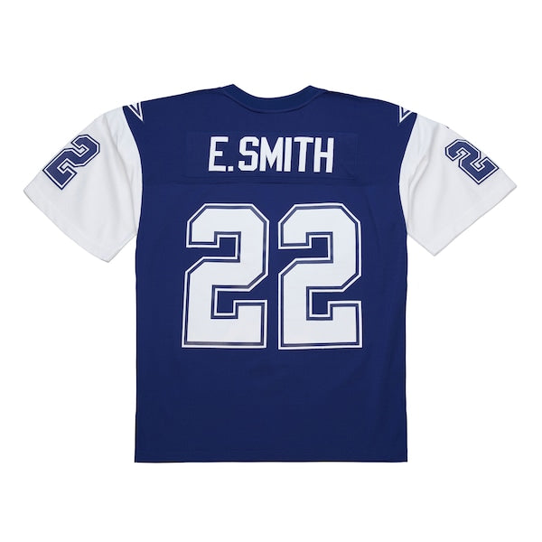 Emmitt Smith Dallas Cowboys 1995 Legacy Replica Jersey - Navy - Image 3