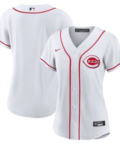 Cincinnati Reds Nike Women's Home Replica Team Jersey - White