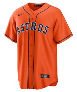 Alternative view of Yordan ¨¢lvarez Houston Astros Nike Alternate Replica Player Jersey - Orange