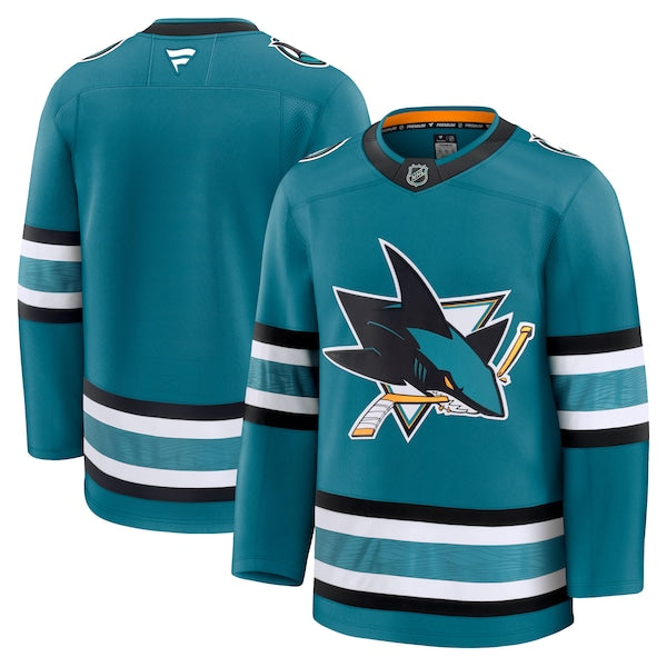 San Jose Sharks Home Premium Jersey - Teal/Black