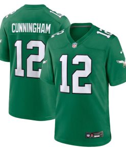 Randall Cunningham Philadelphia Eagles Nike Alternate Retired Player Game Jersey - Kelly Green