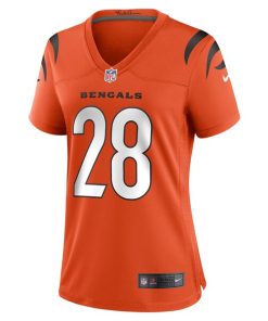 Alternative view of Corey Dillon Cincinnati Bengals Nike Women's Retired Game Jersey - Orange