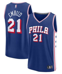 Joel Embiid Philadelphia 76ers  Fast Break Replica Player Jersey - Icon Edition - Royal