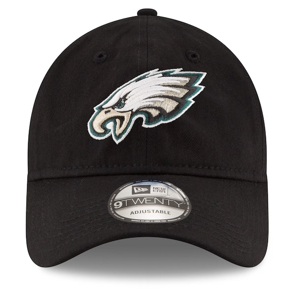 Philadelphia Eagles New Era Super Bowl LIX Champions Side Patch 9TWENTY Adjustable Hat - Black - Image 3