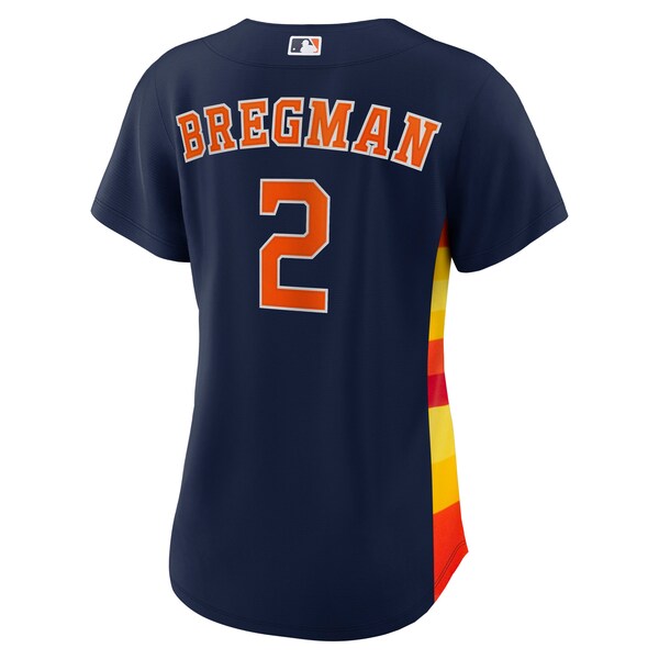 Houston Astros Nike Women's Alternate Replica Player Jersey - Navy - Image 3