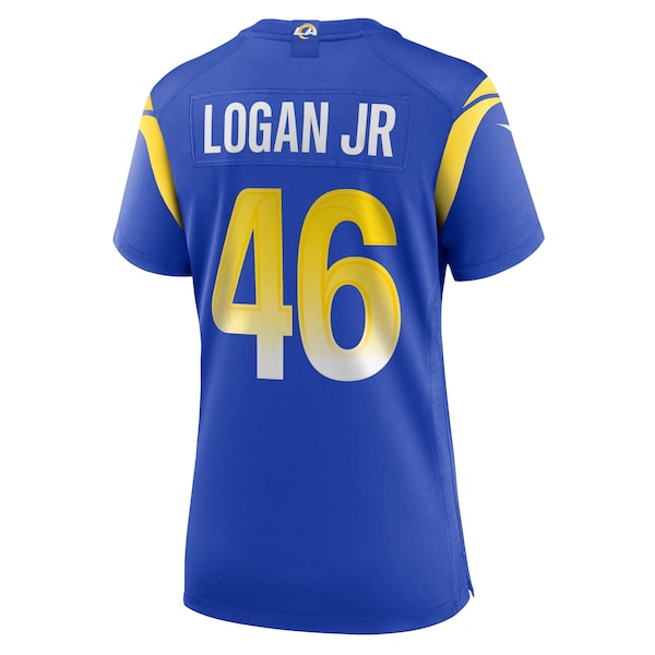Kenny Logan Jr. Los Angeles Rams Nike Women's Game Jersey - Royal - Image 3