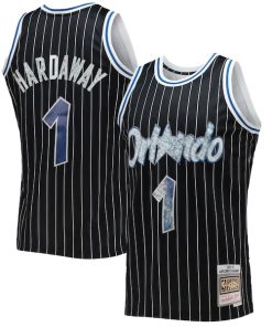 Penny Hardaway Orlando Magic 1996/97 Hardwood Classics NBA 75th Anniversary Diamond Swingman Jersey - Black