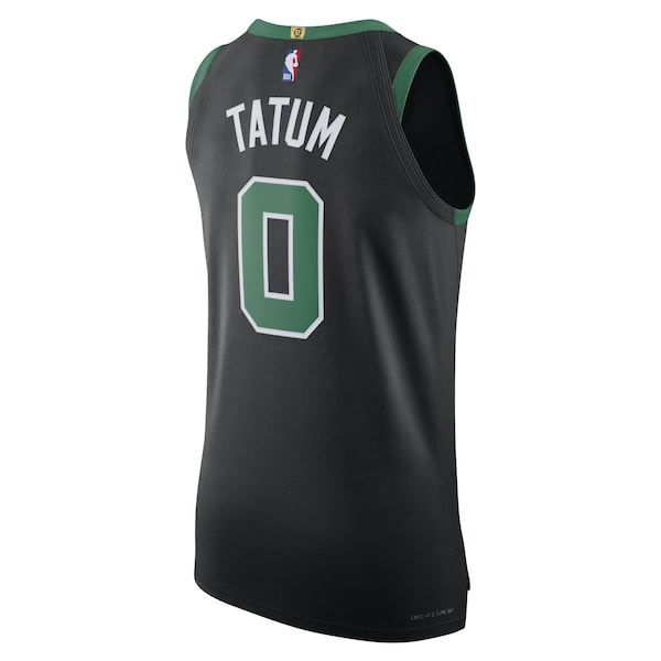 Jayson Tatum Boston Celtics Jordan Brand Authentic Player Jersey - Statement Edition - Black - Image 3