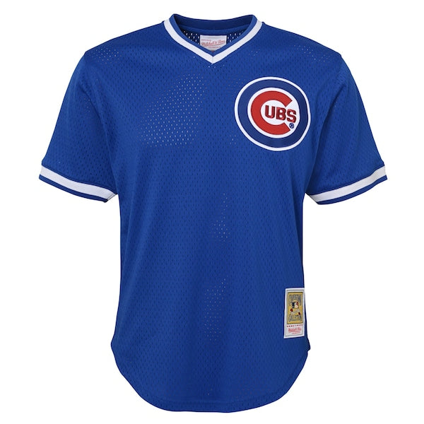 Ryne Sandberg Chicago Cubs Youth Cooperstown Collection?Mesh Batting Practice Jersey - Royal - Image 2