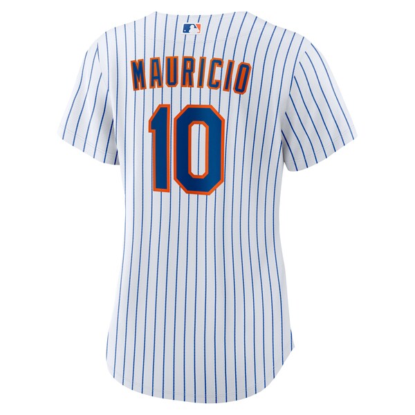 Ronny Mauricio New York Mets Nike Women's Home Replica Jersey - White - Image 3