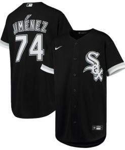 Eloy Jimenez Chicago White Sox Nike Youth Alternate Replica Player Jersey - Black