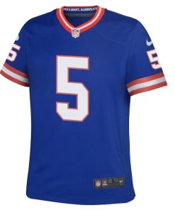 Alternative view of Kayvon Thibodeaux New York Giants Nike Youth Game Jersey - Royal