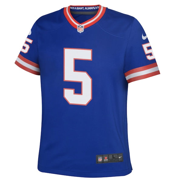 Kayvon Thibodeaux New York Giants Nike Youth Game Jersey - Royal - Image 2