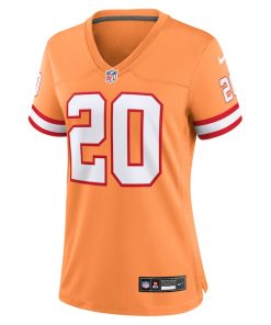 Alternative view of Ronde Barber Tampa Bay Buccaneers Nike Women's Throwback Game Jersey - Orange
