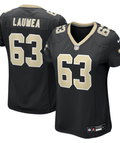 Sataoa Laumea New Orleans Saints Nike Women's Team Game Jersey -  Black