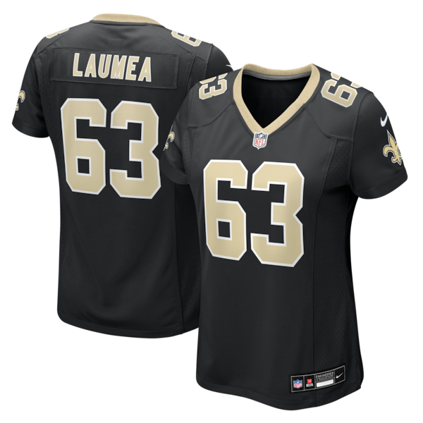 Sataoa Laumea New Orleans Saints Nike Women's Team Game Jersey - Black
