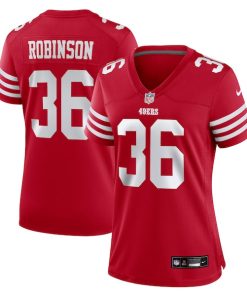Curtis Robinson San Francisco 49ers Nike Women's  Game Jersey -  Scarlet
